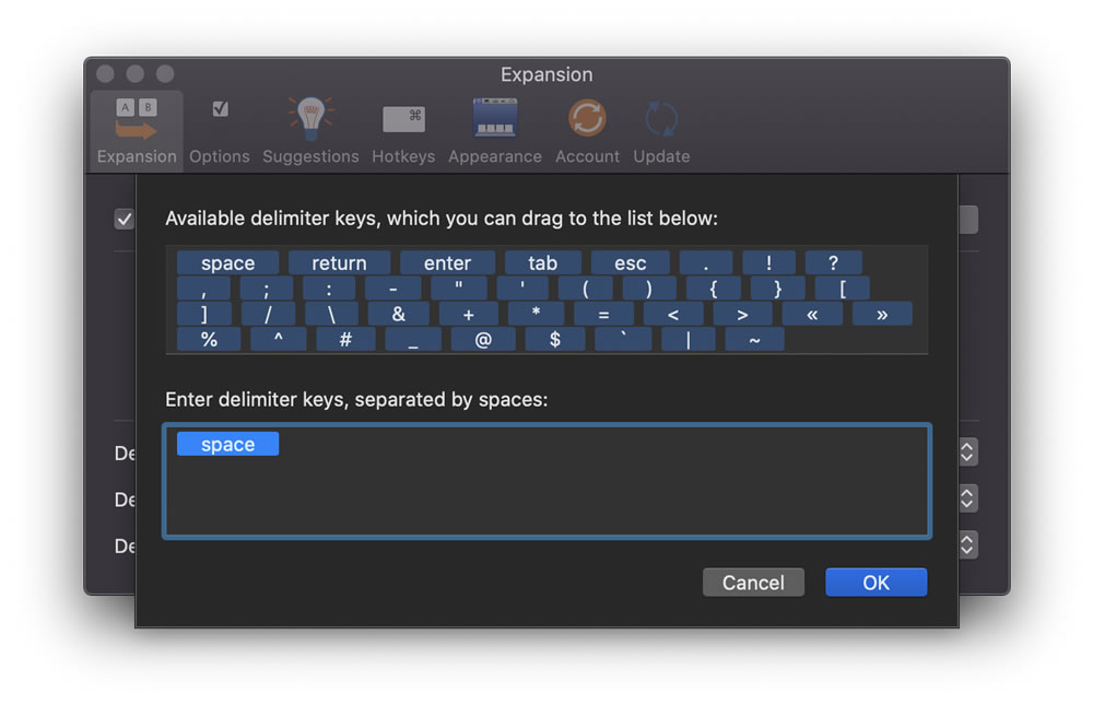 text expander app for mac
